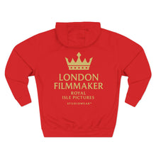 Load image into Gallery viewer, London Filmmaker Three-Panel Fleece Hoodie