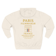 Load image into Gallery viewer, Paris Filmmaker Three-Panel Fleece Hoodie