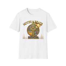 Load image into Gallery viewer, Notes & Beats Unisex Softstyle T-Shirt | Signature Collection