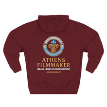 Load image into Gallery viewer, Athens Filmmaker Three-Panel Fleece Hoodie
