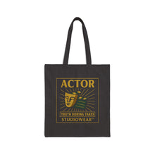 Load image into Gallery viewer, The Actor Cotton Canvas Tote Bag