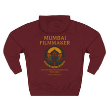 Load image into Gallery viewer, Mumbai Filmmaker Three-Panel Fleece Hoodie
