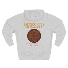 Load image into Gallery viewer, Mexico City Filmmaker Three-Panel Fleece Hoodie
