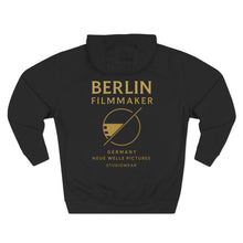 Load image into Gallery viewer, Berlin Filmmaker Three-Panel Fleece Hoodie