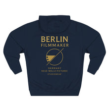 Load image into Gallery viewer, Berlin Filmmaker Three-Panel Fleece Hoodie