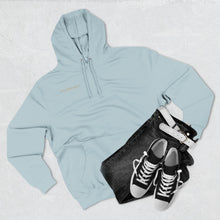 Load image into Gallery viewer, Dubai Filmmaker Three-Panel Fleece Hoodie Two