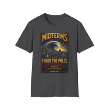 Load image into Gallery viewer, Flood The Polls Unisex Softstyle T-Shirt | Social Consciousness