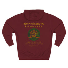 Load image into Gallery viewer, Johannesburg Filmmaker Three-Panel Fleece Hoodie
