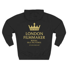 Load image into Gallery viewer, London Filmmaker Three-Panel Fleece Hoodie