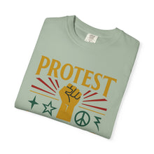 Load image into Gallery viewer, Stand Up and Resist Unisex Garment-Dyed T-shirt