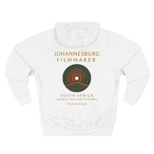 Load image into Gallery viewer, Johannesburg Filmmaker Three-Panel Fleece Hoodie