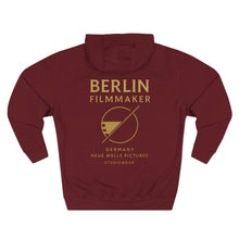 Load image into Gallery viewer, Berlin Filmmaker Three-Panel Fleece Hoodie