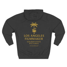 Load image into Gallery viewer, Los Angeles Filmmaker Three-Panel Fleece Hoodie