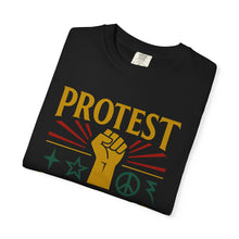 Load image into Gallery viewer, Stand Up and Resist Unisex Garment-Dyed T-shirt
