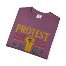 Load image into Gallery viewer, Stand Up and Resist Unisex Garment-Dyed T-shirt