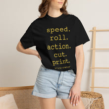 Load image into Gallery viewer, Speed Roll Action Unisex Garment-Dyed T-shirt