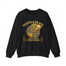 Load image into Gallery viewer, Notes & Beats Unisex Heavy Blend™ Crewneck Sweatshirt | Performer