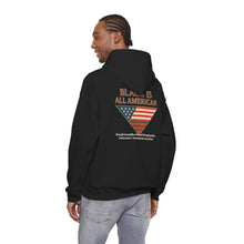 Load image into Gallery viewer, Black is All American Unisex Heavy Blend™ Hooded Sweatshirt