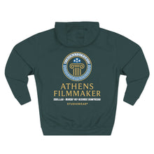 Load image into Gallery viewer, Athens Filmmaker Three-Panel Fleece Hoodie