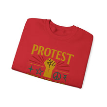 Load image into Gallery viewer, Protest Stand Up Unisex Heavy Blend™ Crewneck Sweatshirt