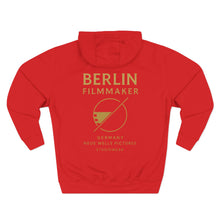 Load image into Gallery viewer, Berlin Filmmaker Three-Panel Fleece Hoodie