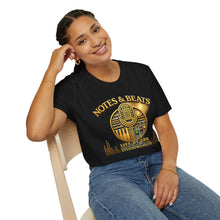 Load image into Gallery viewer, Notes & Beats Unisex Softstyle T-Shirt | Signature Collection