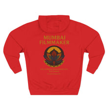 Load image into Gallery viewer, Mumbai Filmmaker Three-Panel Fleece Hoodie
