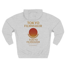 Load image into Gallery viewer, Tokyo Filmmaker Three-Panel Fleece Hoodie