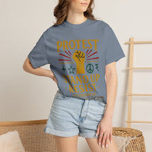 Load image into Gallery viewer, Stand Up and Resist Unisex Garment-Dyed T-shirt
