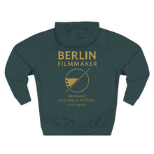 Load image into Gallery viewer, Berlin Filmmaker Three-Panel Fleece Hoodie
