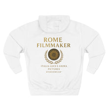 Load image into Gallery viewer, When in Rome Filmmaker Three-Panel Fleece Hoodie
