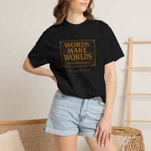 Load image into Gallery viewer, Words Make Words Unisex Garment-Dyed T-shirt
