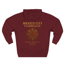 Load image into Gallery viewer, Mexico City Filmmaker Three-Panel Fleece Hoodie
