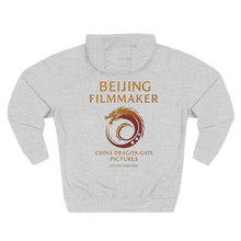 Load image into Gallery viewer, Beijing Filmmaker Three-Panel Fleece Hoodie

