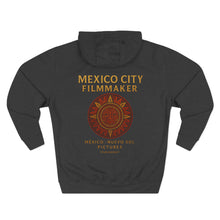 Load image into Gallery viewer, Mexico City Filmmaker Three-Panel Fleece Hoodie
