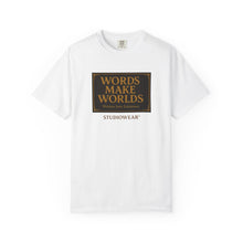 Load image into Gallery viewer, Words Make Words Unisex Garment-Dyed T-shirt
