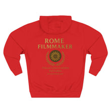 Load image into Gallery viewer, When in Rome Filmmaker Three-Panel Fleece Hoodie
