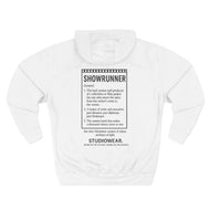 Showrunner Three-Panel Fleece Hoodie