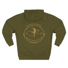 Load image into Gallery viewer, The Dancer Three-Panel Fleece Hoodie | Performer Collection
