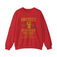 Load image into Gallery viewer, Protest Stand Up Unisex Heavy Blend™ Crewneck Sweatshirt
