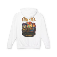 Load image into Gallery viewer, We've Always Been Here Unisex Lightweight Hooded Sweatshirt
