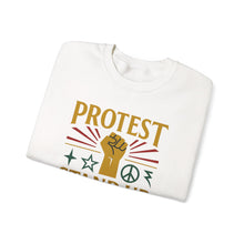 Load image into Gallery viewer, Protest Stand Up Unisex Heavy Blend™ Crewneck Sweatshirt
