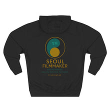 Load image into Gallery viewer, Seoul Filmmaker Three-Panel Fleece Hoodie
