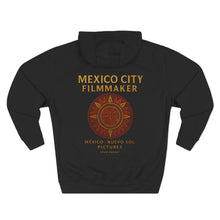 Load image into Gallery viewer, Mexico City Filmmaker Three-Panel Fleece Hoodie
