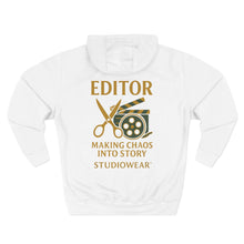 Load image into Gallery viewer, Editor Creator Collection Three-Panel Fleece Hoodie
