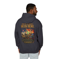 We've Always Been Here Unisex Lightweight Hooded Sweatshirt