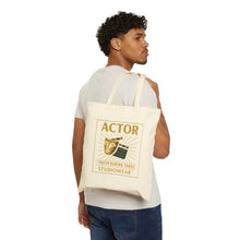 Load image into Gallery viewer, The Actor Cotton Canvas Tote Bag
