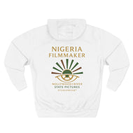 Nigeria Filmmaker Three-Panel Fleece Hoodie