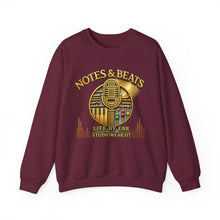 Load image into Gallery viewer, Notes &amp; Beats Unisex Heavy Blend™ Crewneck Sweatshirt | Performer

