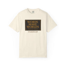 Load image into Gallery viewer, Words Make Words Unisex Garment-Dyed T-shirt
